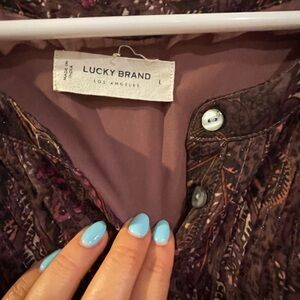 Lucky Brand Paisley Dress